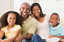 Fam�lia em primeiro plano
